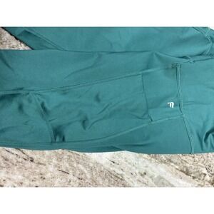Fabletics Women's High-Waisted Spin Mesh UltraCool Leggings Size Medium, Teal